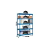 SIMONRACK - Etagère charge lourde bricoforte 1004-5 chipboard bleu/bois - 2000x1000x450 300kg - simonrack