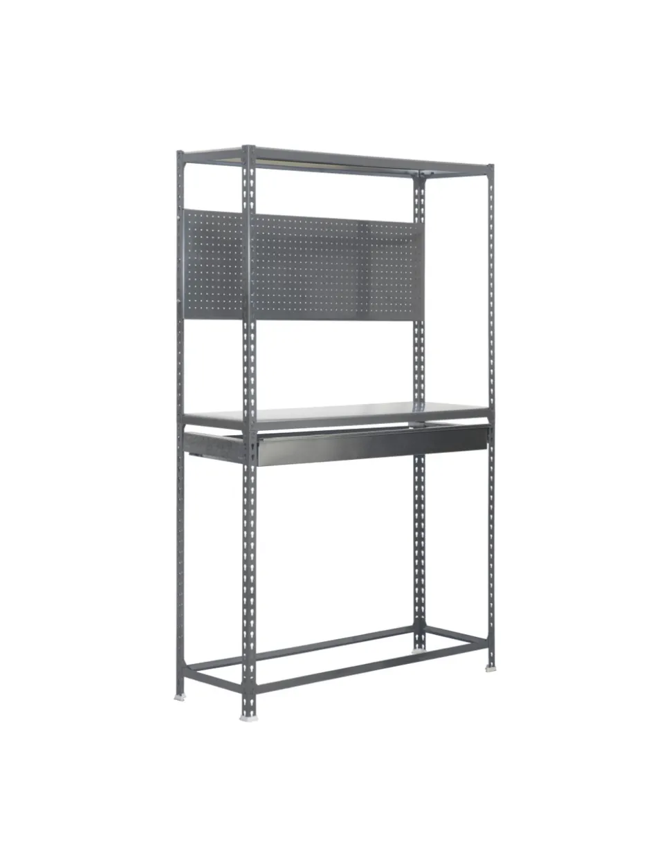 SIMONRACK - Etagère garage simonracing box megaplus 3/400 gris gris 2000x1200x400 - simonrack