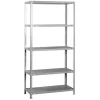 SIMONRACK - Etagère légère avec vis comfort mini 5/400 gris gris 1800x800x400 - simonrack