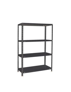 SIMONRACK - Etagère légère avec vis comfort mini 4/300 antracite antracite 1500x800x300 - simonrack
