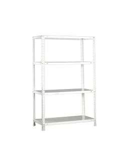 SIMONRACK - Etagère légère avec vis comfort mini 4/400 blanc blanc 1500x800x400 - simonrack