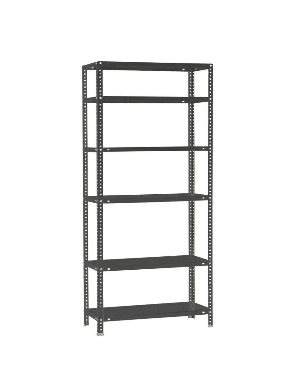 SIMONRACK - Etagère légère avec vis comfort superplus 6/500 antracite antracite 2000x1100x500 - simonrack
