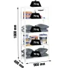 SIMONRACK - Etagère légère métallique avec vis advantage 5/400 blanc - 1800x900x400 75kg - simonrack