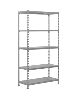 SIMONRACK - Etagère légère sans vis simonclick plus 5/400 gris/galva 2000x1000x400 - simonrack