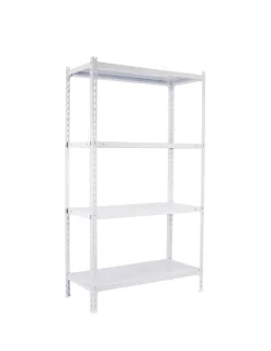 SIMONRACK - Etagère légère sans vis ecoclick plus 4/400 blanc blanc 1500x1000x400 - simonrack