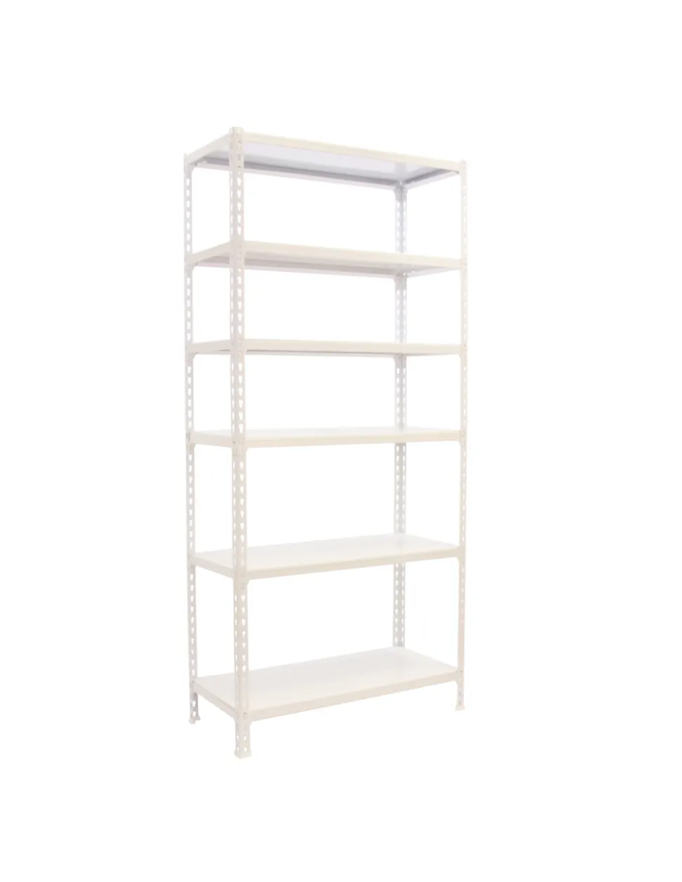 SIMONRACK - Etagère légère sans vis simonclick superplus 6/500 blanc/blanc blanc 2500x1100x500 - simonrack