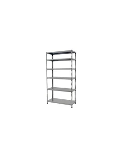 SIMONRACK - Etagère légère sans vis simonclick superplus 6/400 gris/gris gris 2500x1100x400 - simonrack