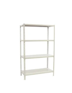 SIMONRACK - Etagère légère sans vis simonclick 4/300 1500 blanc/blanc blanc 1500x900x300 - simonrack