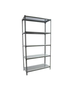 SIMONRACK - Etagère légère sans vis simonclick 5/400 antracite/galva antracite/galva 1800x900x400 - simonrack