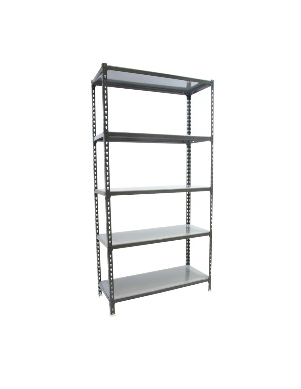 SIMONRACK - Etagère légère sans vis simonclick 5/400 antracite/galva antracite/galva 1800x900x400 - simonrack