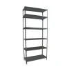 SIMONRACK - Etagère légère sans vis simonclick 6/300 antracite/antracite antracite 2500x900x300 - simonrack