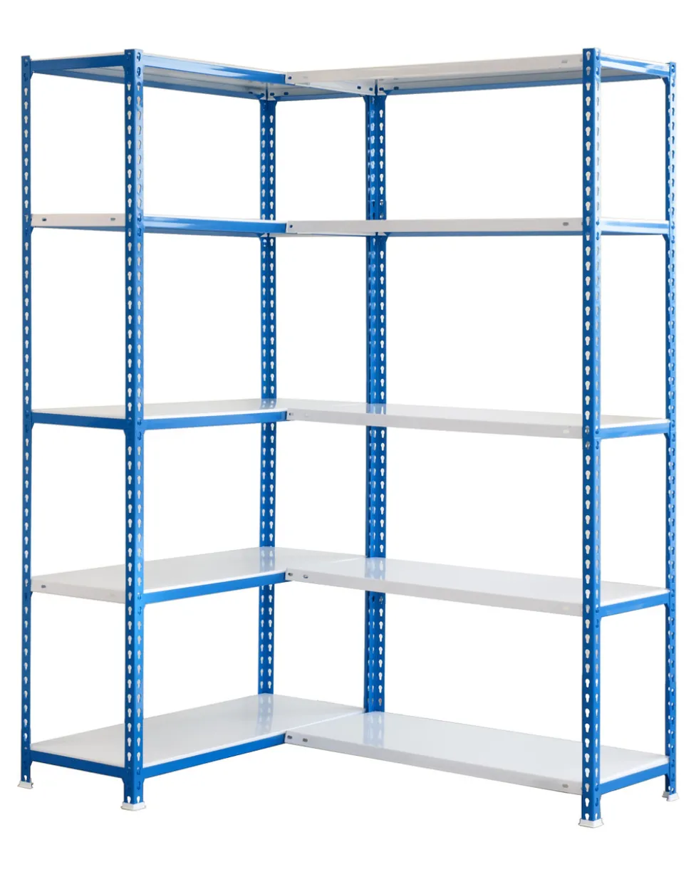 SIMONRACK - Etagère légère sans vis simoncorner 1800x900x300 bleu/blanc bleu/blanc 1800x900x300 - simonrack