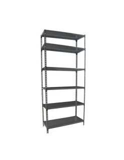 SIMONRACK - Etagère légère sans vis simonclick plus 6/400 antracite/antracite antracite 2500x1000x400 - simonrack
