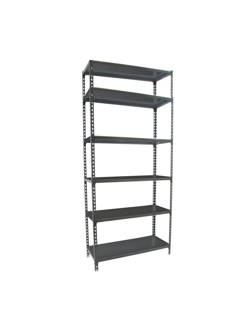 SIMONRACK - Etagère légère sans vis simonclick plus 6/400 antracite/antracite antracite 2500x1000x400 - simonrack