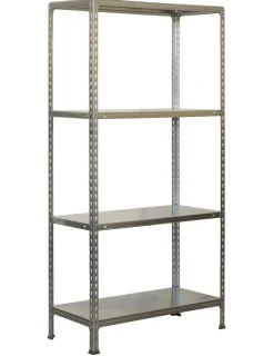 SIMONRACK - Etagère légère sans vis ecoclick superplus 4/400 galvanisé galvanisé 1500x1100x400 - simonrack