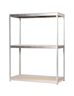 SIMONRACK - Etagère sans vis ecoforte 1206-3 chipboard galva/bois galva/bois 2000x1200x600 - simonrack