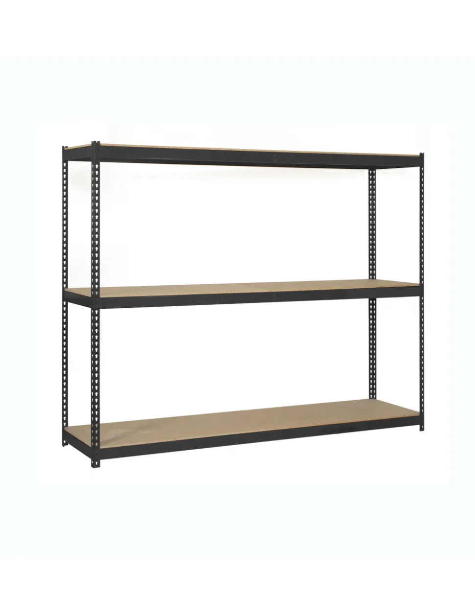 SIMONRACK - Etagère sans vis simonforte 1804-3 chipboard antracite/bois antracite/bois 2000x1800x450 - simonrack