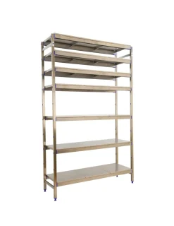 SIMONRACK - Etagère sans vis simoninox initial 7ss/2000x860x500 acier inox 2000x860x500 - simonrack