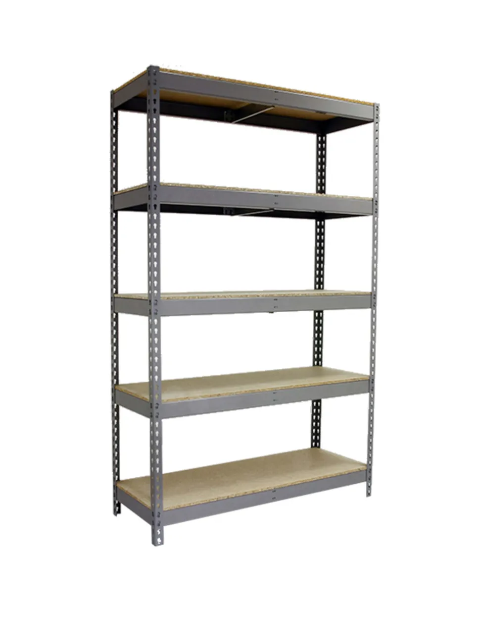 SIMONRACK - Etagère sans vis ecoforte 1504-5 chipboard gris/bois gris/bois 2000x1500x450 - simonrack