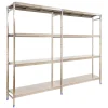 SIMONRACK - Etagère sans vis simoninox initial 4ss/2000x2490x500 acier inox 2000x2490x500 - simonrack