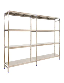 SIMONRACK - Etagère sans vis simoninox initial 4ss/2000x2490x500 acier inox 2000x2490x500 - simonrack