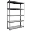 SIMONRACK - Etagère sans vis simonforte 1506-5 metal gris/galva gris/galva 2000x1500x600 - simonrack