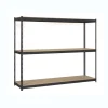 SIMONRACK - Etagère sans vis simonforte 1809-3 chipboard antracite/bois antracite/bois 2000x1800x900 - simonrack