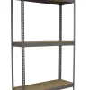 SIMONRACK - Etagère sans vis ecoforte 1206-3 chipboard gris/bois gris/bois 2000x1200x600 - simonrack