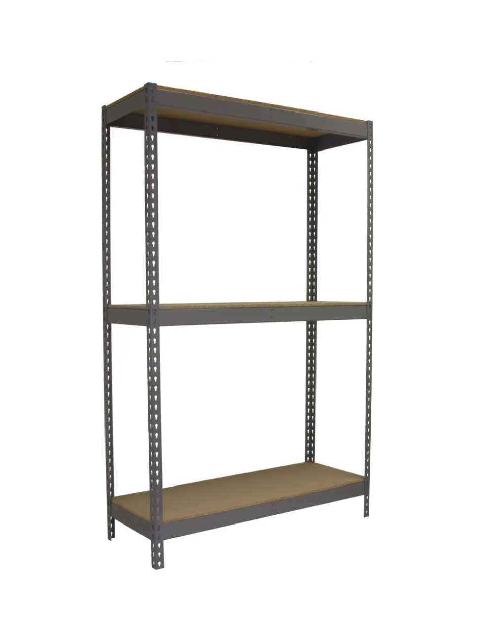 SIMONRACK - Etagère sans vis simonforte 1806-3 chipboard gris/bois gris/bois 2000x1800x600 - simonrack