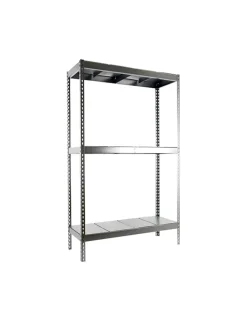 SIMONRACK - Etagère sans vis ecoforte 1206-3 metal galva/galva galvanisé 2000x1200x600 - simonrack