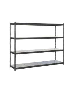 SIMONRACK - Etagère sans vis simonforte 2409-4 metal antracite/galva antracite/galva 2000x2400x900 - simonrack