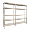 SIMONRACK - Etagère sans vis simoninox initial 5ss/2000x2490x400 acier inox 2000x2490x400 - simonrack
