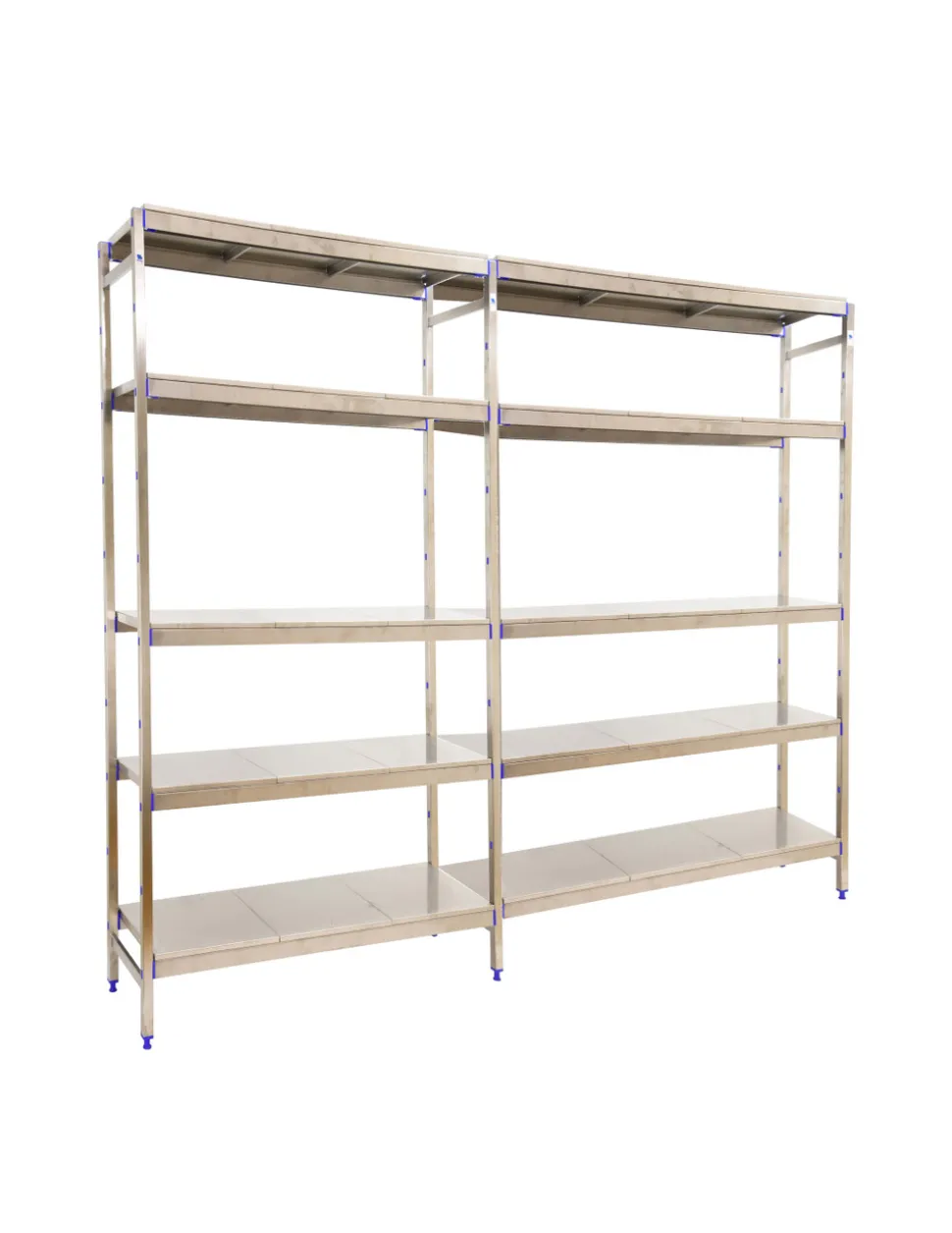 SIMONRACK - Etagère sans vis simoninox initial 5ss/2000x2490x400 acier inox 2000x2490x400 - simonrack