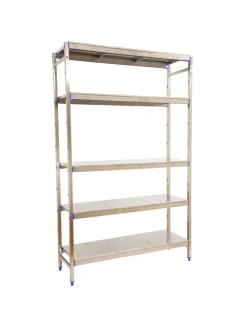 SIMONRACK - Etagère sans vis simoninox initial 5ss/2000x860x400 acier inox 2000x860x400 - simonrack