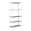 SIMONRACK - Etagère simongarden comfort 5/300 blanc/galva blanc/galva 1800x900x300 - simonrack