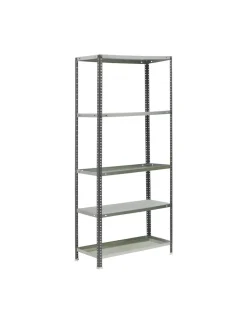 SIMONRACK - Etagère simongarden comfort 5/500 gris/galva gris/galva 1800x900x500 - simonrack