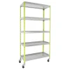 SIMONRACK - Etagère simongarden click mobile 5/300 vert/galva vert/galva 1875x900x300 - simonrack