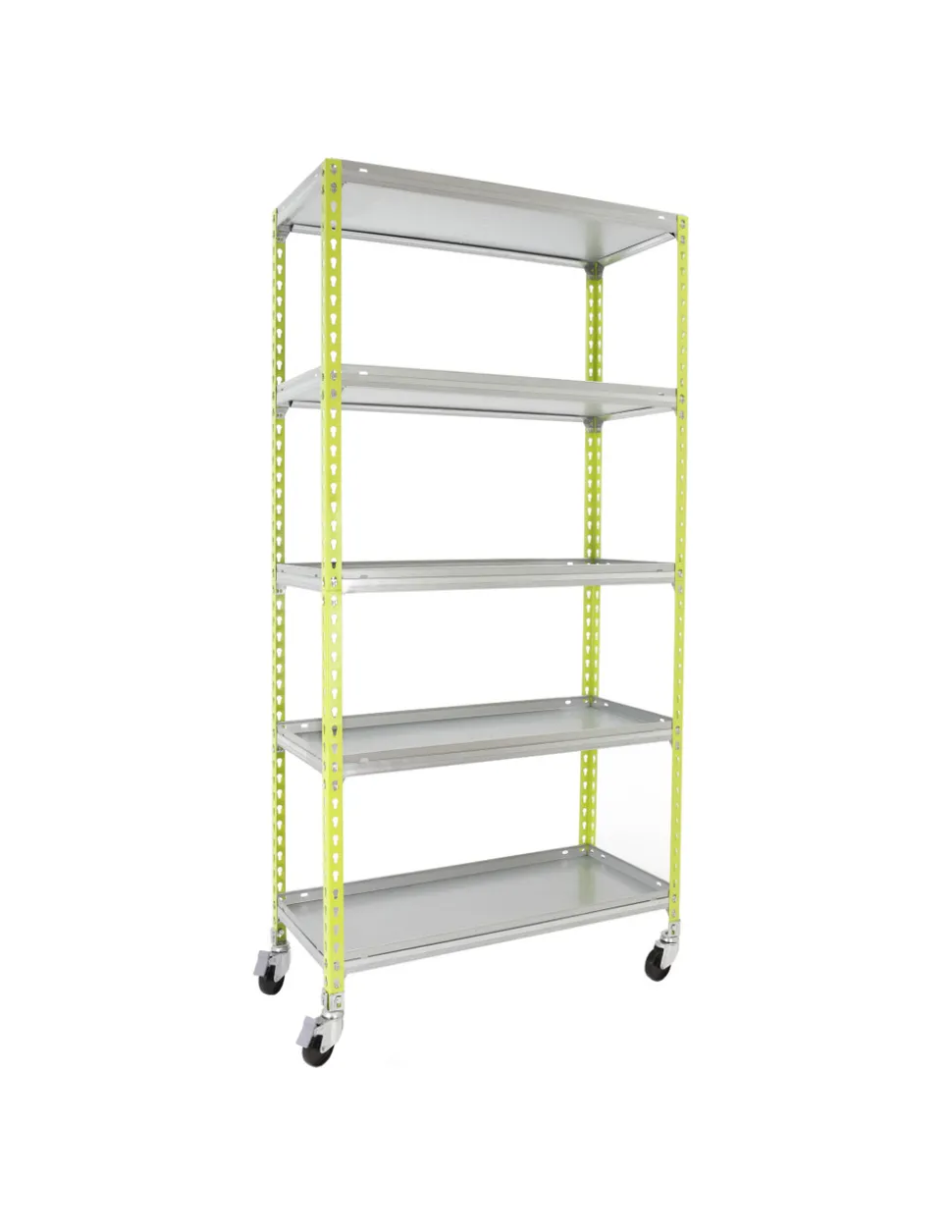 SIMONRACK - Etagère simongarden click mobile 5/300 vert/galva vert/galva 1875x900x300 - simonrack