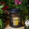 SMART GARDEN - Lanterne solaire urbane noire smart garden