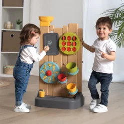SMOBY - Jeu Activity Wall pour enfant - 29 accessoires inclus