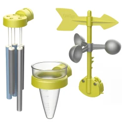 SMOBY - Jouet pour enfant, kit météo en plastique - 3 pcs.
