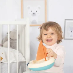SMOBY - Jouet pour le bain Bateau à voile Green