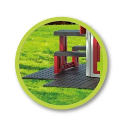 SMOBY - Set de 6 dalles 45x45 NEO JURA LODGE L 45.00 l 45.00 H 1.5 cm