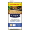 STARWAX - Huile protectrice incolore pour mobilier de jardin en bois 1L+20%