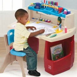 STEP2 - Bureau avec tabouret d'activités pour enfants