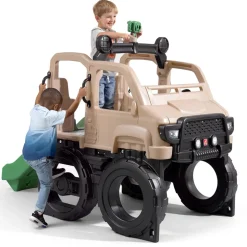 STEP2 - Step2 safari truck climber cadre d'escalade avec toboggan