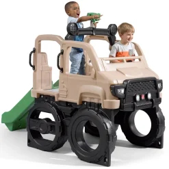 STEP2 - Step2 safari truck climber cadre d'escalade avec toboggan