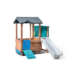STEP2 - Step2 woodland adventure maison enfant avec toboggan