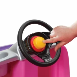 STEP2 - Voiture à pousser pour enfants whisper ride ii rose