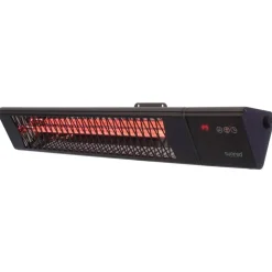 SUNRED - Chauffage mural de patio royal diamond smart dark 2500w carbone